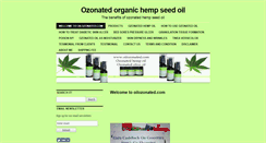 Desktop Screenshot of oilozonated.com