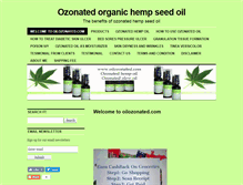 Tablet Screenshot of oilozonated.com